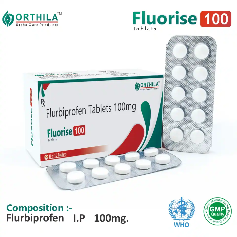 Flurbiprofen 100mg Tablet Supplier India